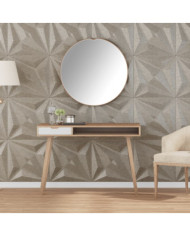Panneaux muraux 12 pcs béton 50x50 cm XPS 3 m² étoile | Mobilier & Déco