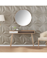 Panneaux muraux 48 pcs béton 50x50 cm XPS 12 m² étoile | Mobilier & Déco