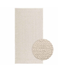Tapis ZIZUR crème 80x150 cm aspect de jute intérieur extérieur | Mobilier & Déco