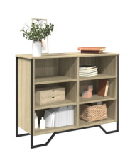 Buffet chêne sonoma 91x35,5x74,5 cm bois d'ingénierie | Mobilier & Déco