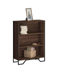 Bibliothèque chêne marron 80x31x106 cm bois d'ingénierie | Mobilier & Déco