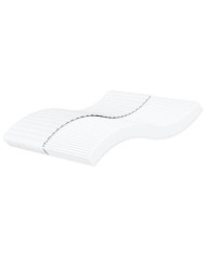 Matelas en mousse blanc 160x220 cm dureté H2 H3 | Mobilier & Déco