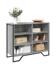 Buffet sonoma gris 91x35,5x74,5 cm bois d'ingénierie | Mobilier & Déco
