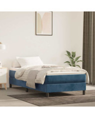 Matelas de lit à ressorts ensachés 80x220x20 cm velours | Mobilier & Déco