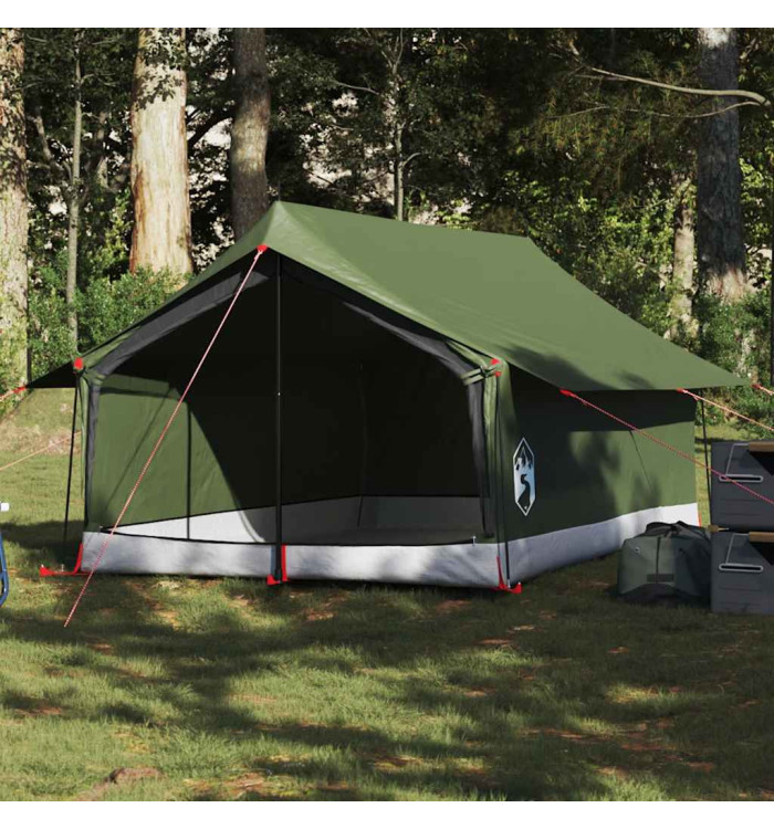Tente de camping 2 personnes vert olive imperméable | Mobilier & Déco