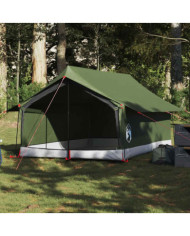 Tente de camping 2 personnes vert olive imperméable | Mobilier & Déco