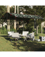 Bâche de camping camouflage 406x306 cm imperméable | Mobilier & Déco