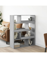 Cloison de séparation sonoma gris bois d'ingénierie | Mobilier & Déco