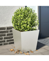 Jardinières 2 pcs 40x40x40 cm acier inoxydable | Mobilier & Déco