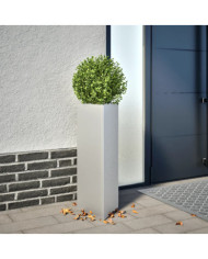 Jardinière triangulaire 30x26x75 cm acier galvanisé | Mobilier & Déco