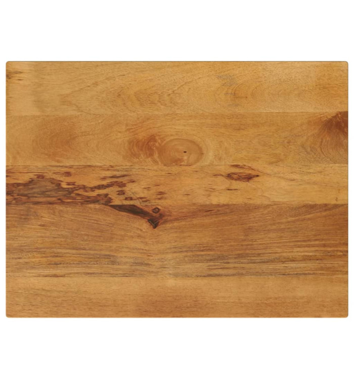 Dessus de table 80x50x2,5 cm rectangulaire bois massif manguier | Mobilier & Déco