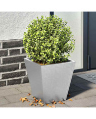 Jardinières 2 pcs 30x30x30 cm acier galvanisé | Mobilier & Déco