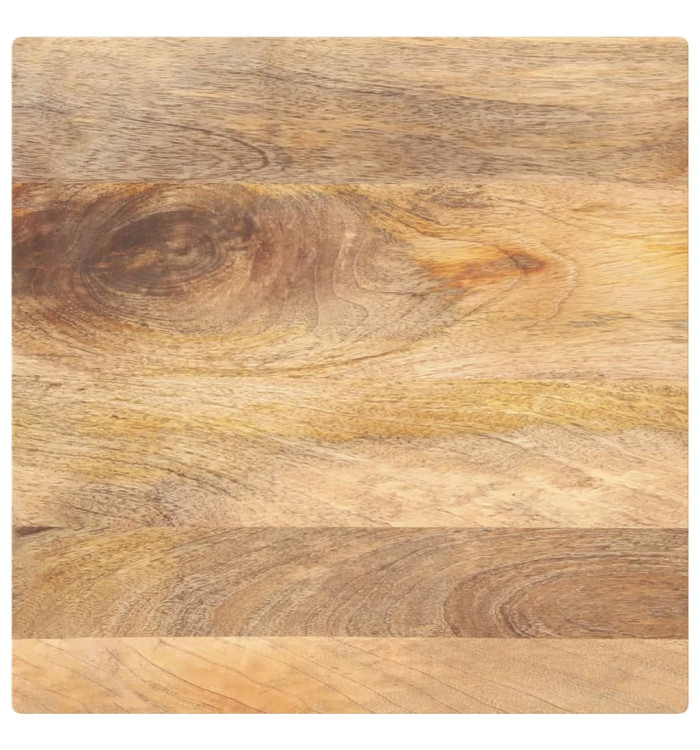Dessus de table 60x60x2,5 cm carré bois massif manguier | Mobilier & Déco