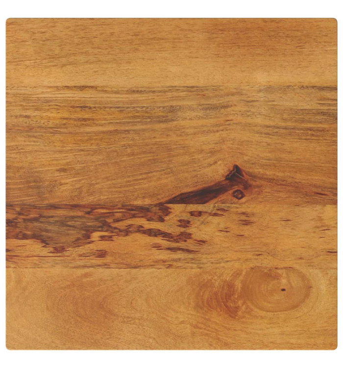 Dessus de table 60x60x2,5 cm carré bois massif manguier | Mobilier & Déco