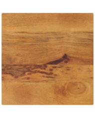 Dessus de table 60x60x2,5 cm carré bois massif manguier | Mobilier & Déco