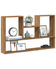 Étagère murale chêne artisanal 99x15x60 cm bois d'ingénierie | Mobilier & Déco