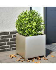 Jardinières 2 pcs 40x40x40 cm acier inoxydable | Mobilier & Déco