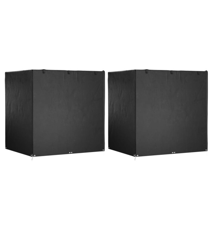 Housses de balancelle 2 pcs 12 œillets 220x177x220 cm PE | Mobilier & Déco