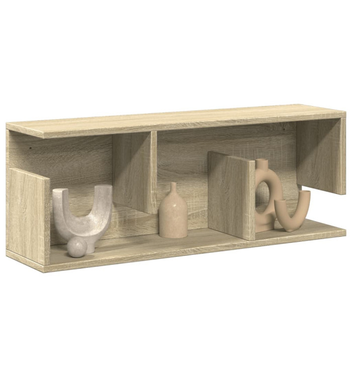 Armoire murale 80x20x30 cm chêne sonoma bois d'ingénierie | Mobilier & Déco