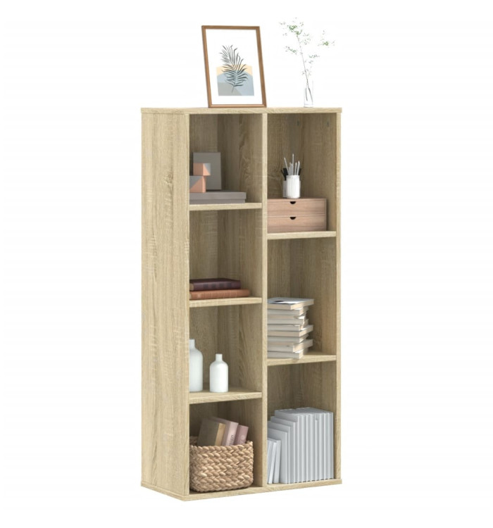 Bibliothèque chêne sonoma 50x25x105 cm bois d'ingénierie | Mobilier & Déco