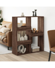 Cloison de séparation chêne marron bois ingénierie | Mobilier & Déco