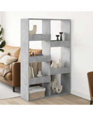 Cloison de séparation gris béton 100x33x155,5cm bois ingénierie | Mobilier & Déco