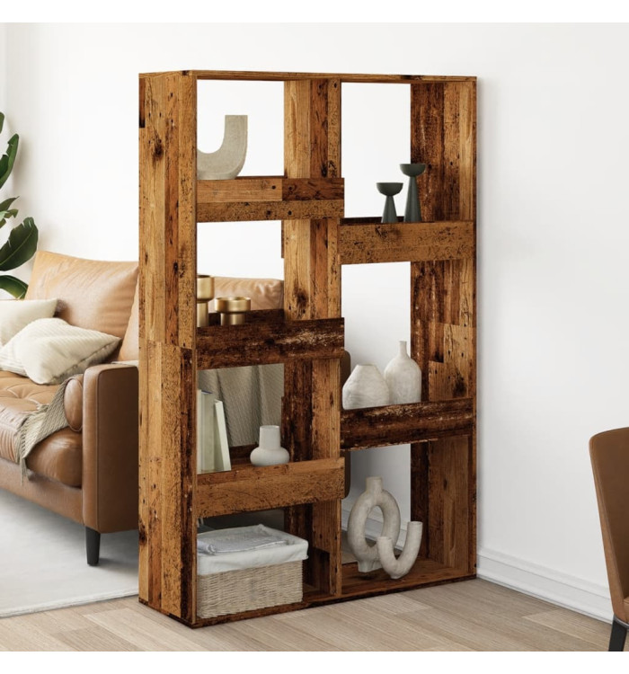 Cloison de séparation vieux bois 100x33x155,5cm bois ingénierie | Mobilier & Déco
