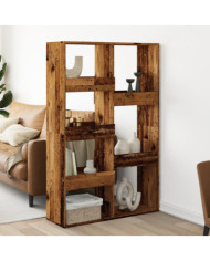 Cloison de séparation vieux bois 100x33x155,5cm bois ingénierie | Mobilier & Déco