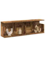 Armoire murale 100x20x30 cm vieux bois bois d'ingénierie | Mobilier & Déco