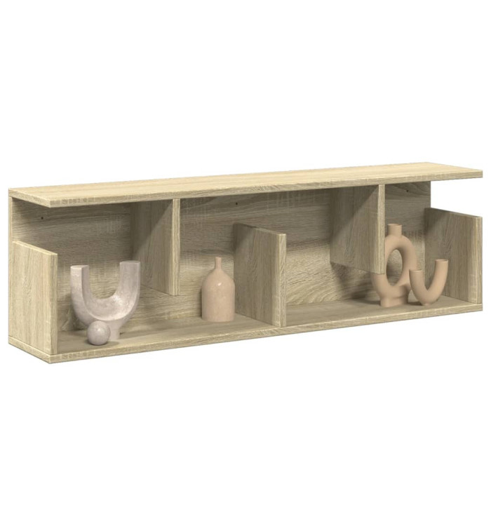 Armoire murale 100x20x30 cm chêne sonoma bois d'ingénierie | Mobilier & Déco