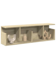 Armoire murale 100x20x30 cm chêne sonoma bois d'ingénierie | Mobilier & Déco