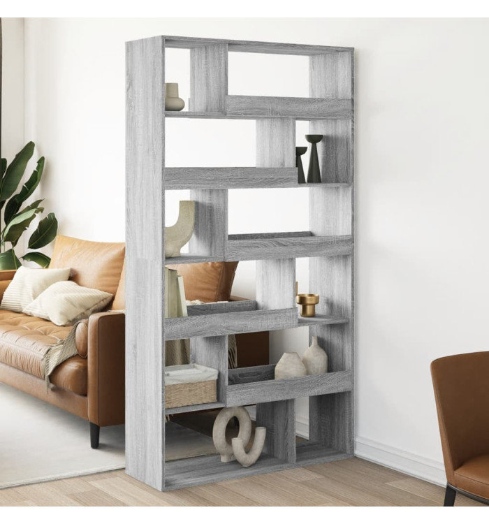Cloison de séparation sonoma gris bois d'ingénierie | Mobilier & Déco