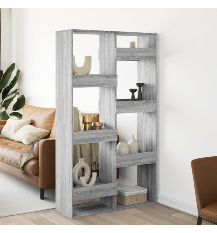 Cloison de séparation sonoma gris 100x33x175 cm bois ingénierie | Mobilier & Déco