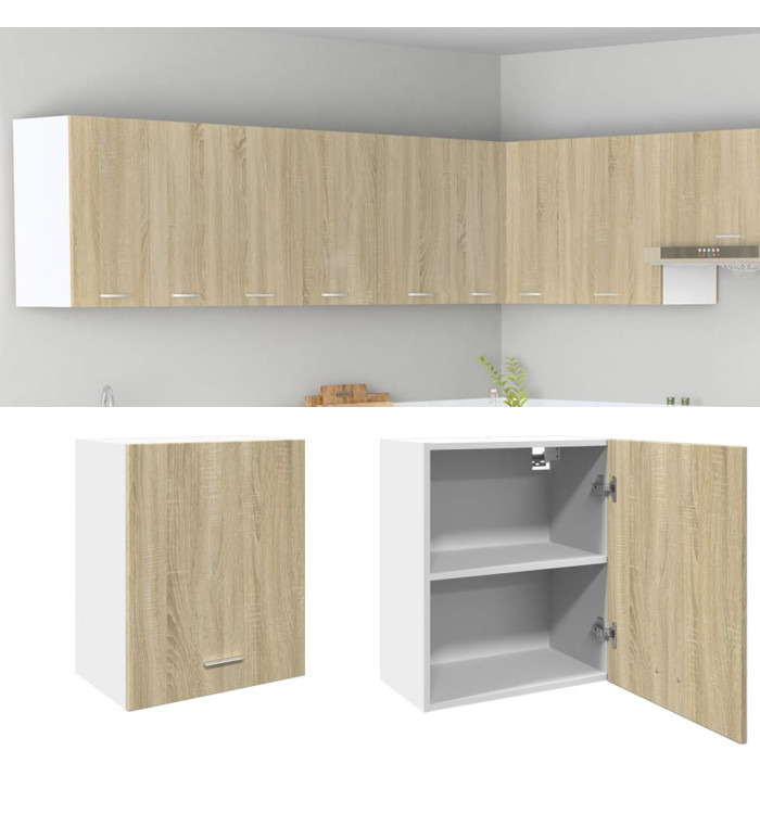 Armoire murale "Lyon" chêne sonoma 50x31x60 cm | Mobilier & Déco