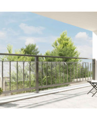 Bâche transparente avec œillets 1x10 m PVC | Mobilier & Déco