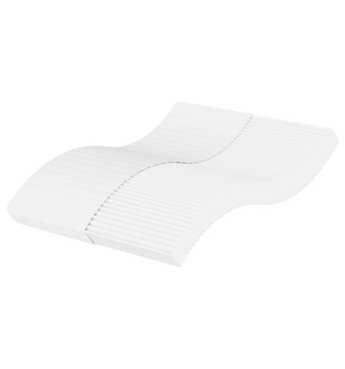 Matelas en mousse blanc 120x220 cm dureté H2 H3 | Mobilier & Déco