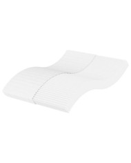 Matelas en mousse blanc 120x220 cm dureté H2 H3 | Mobilier & Déco