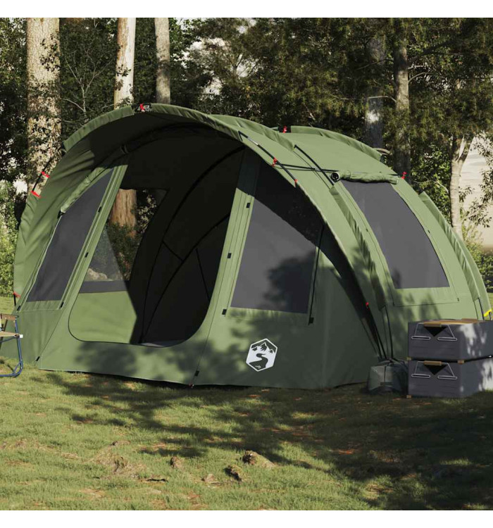 Tente de pêche 2 personnes vert olive imperméable | Mobilier & Déco