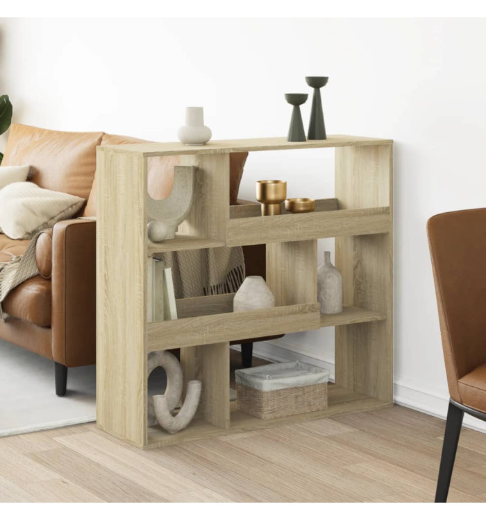 Cloison de séparation chêne sonoma bois d'ingénierie | Mobilier & Déco