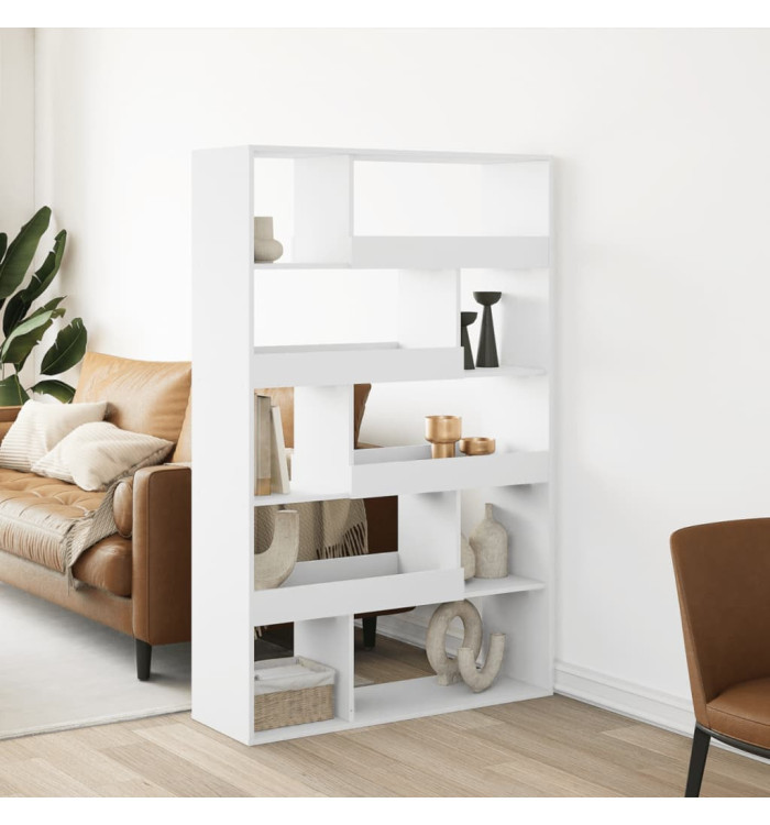 Bibliothèque blanc 100x33x156,5 cm bois d'ingénierie | Mobilier & Déco