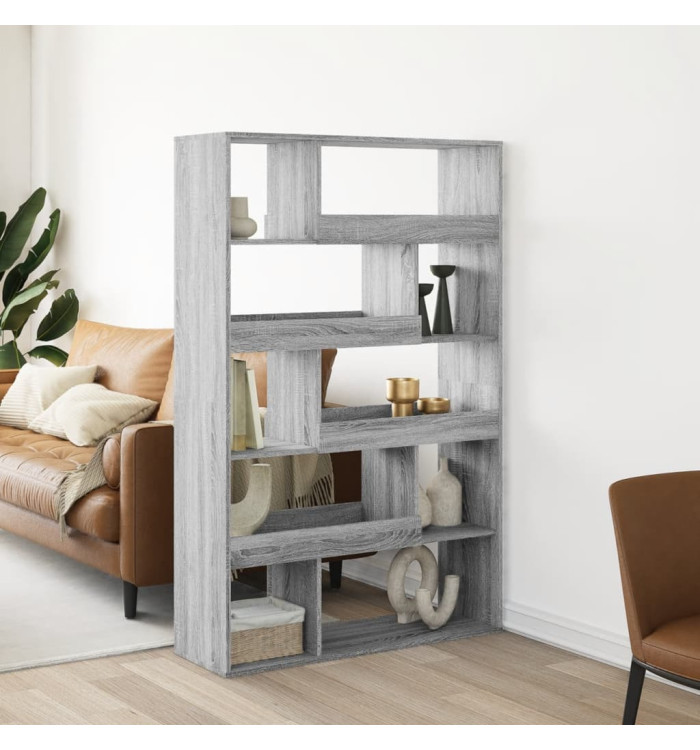 Cloison de séparation sonoma gris bois d'ingénierie | Mobilier & Déco