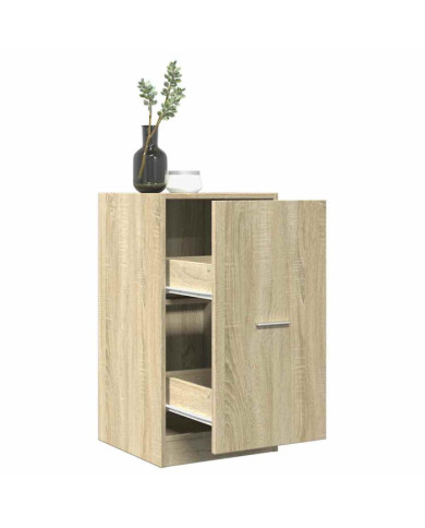 Armoire d'apothicaire chêne sonoma 40x41x77,5cm bois ingénierie | Mobilier & Déco