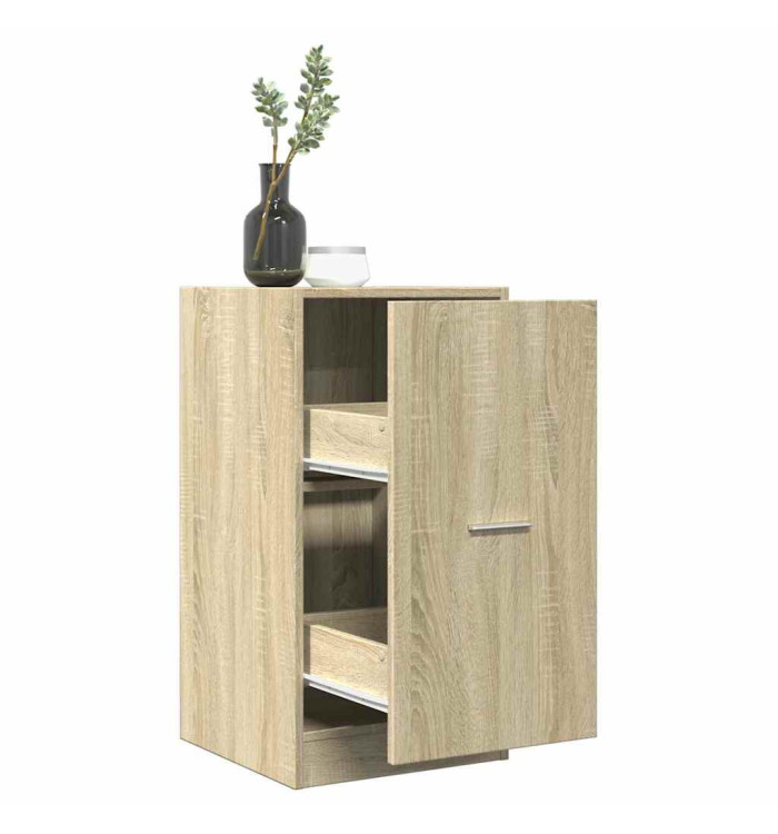 Armoire d'apothicaire chêne sonoma 40x41x77,5cm bois ingénierie | Mobilier & Déco