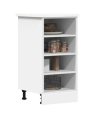 Armoire de plancher "Riga" blanc 40x44,5x81,5 cm | Mobilier & Déco