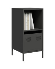 Buffet noir 35x39x73,5 cm acier laminé à froid | Mobilier & Déco