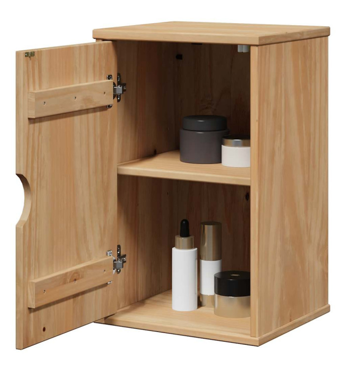 Armoire murale de salle de bain OTTA 35x30x55 cm bois massif | Mobilier & Déco