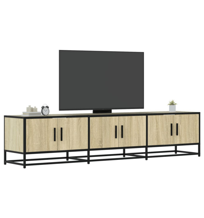 Meuble TV chêne sonoma 180x35x41 cm bois d'ingénierie | Mobilier & Déco