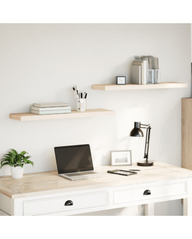 Étagères flottantes 2 pcs 90x23,5x4cm bois d'ingénierie | Mobilier & Déco