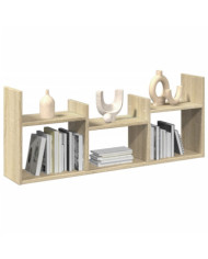 Armoire murale 100x18x40 cm chêne sonoma bois d'ingénierie | Mobilier & Déco