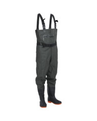 Cuissardes avec bottes et ceinture vert foncé taille 46 | Mobilier & Déco